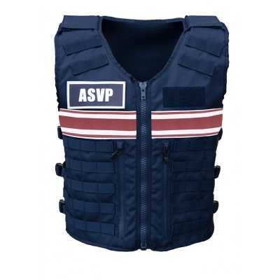 HOUSSE PORT APPARENT AVEC MOLLES ASVP BANDE BORDEAUX AVEC VELCRO
