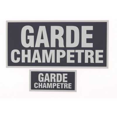 JEUX FLAP S VELCRO POITRINE DOS RETRO GARDE CHAMPETRE FOND BLEU