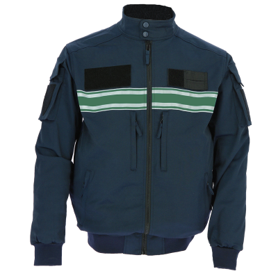 BLOUSON SUMMER M O INTERVENTION BANDE VERTE SANS FLAPS