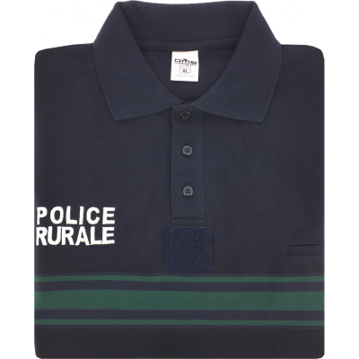 POLO MANCHES COURTES POLICE RURALE MARINE