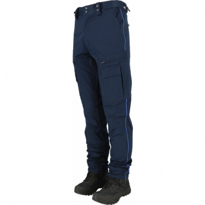PANTALON N MAT LONDON PM LISERE GITANE ELAST SERRAGE CEINTURE