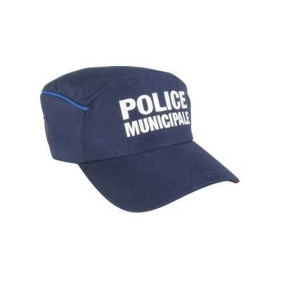 CASQUETTE PM LISERE BLEU MICROPOREUX FORME GD