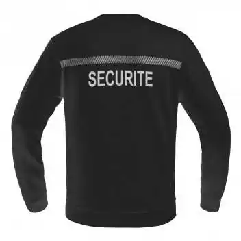 Sweat SÉCU-ONE Sécurité noir A10