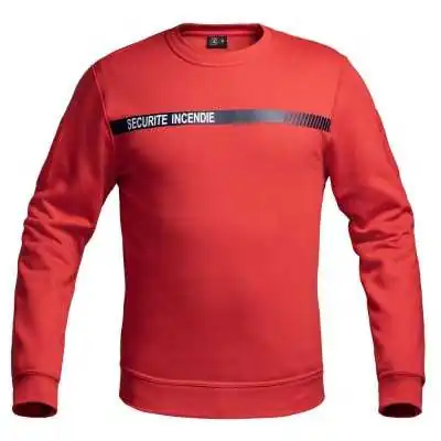 Sweat SÉCU-ONE Sécurité Incendie rouge A10