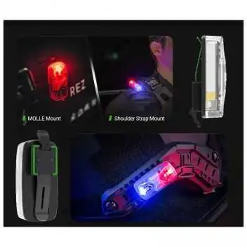 Lampe six couleurs (rouge/bleu/jaune/vert/blanc et IR (850nm) UT41 NEXTORCH by ADAROM