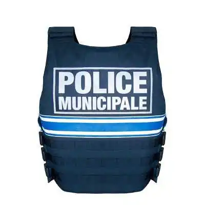 Gilet pare balles FULL TACTICAL IIIA Port extérieur PM Bleu