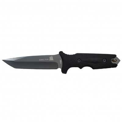 Couteau Tactique DELTA G10 Lame fix 12,5cm Noir