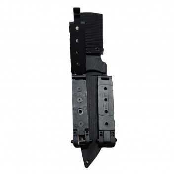 Couteau Tactique DELTA G10 Lame fix 12,5cm Noir