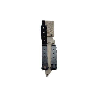 Couteau Tactique DELTA G10 Lame fix 12,5cm Coyote