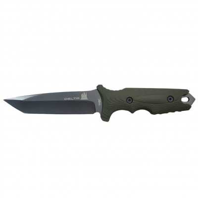 Couteau Tactique DELTA G10 Lame fix 12,5cm Olive