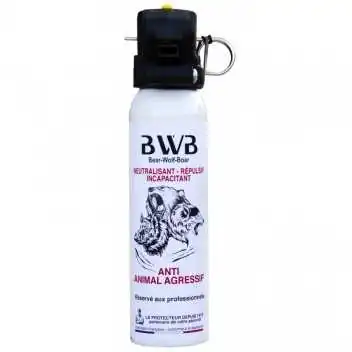 Aérosol BWB Gel Poivre Anti-Animal 100ml à poignée