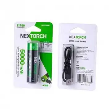 Batterie Rechargeable 21700 USB 5000 mAh 3.7V by ADAROM
