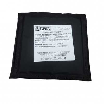 Plaque balistique latérale souple NIJ IIIA 0.250KG 150X150MM