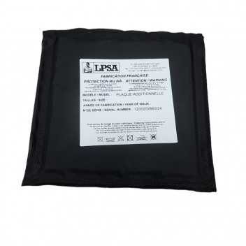 Plaque balistique latérale souple NIJ IIIA 0.250KG 150X150MM