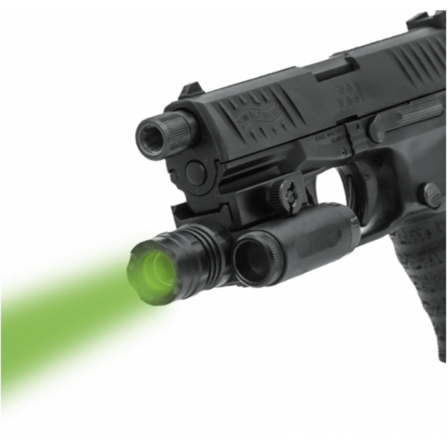 Lampe Arme De Poing Nextorch WL30 - 400 Lumens - Laser Vert Et IR Infr Rouge Fixation Sur Rail