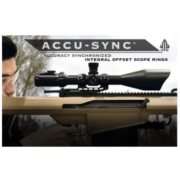 Support Lunette 30mm ACCU-SYNC Profil Med Picatinny D50mm UTG*