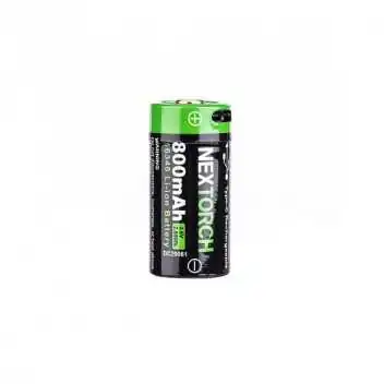 Batterie Rechargeable 16340 USB CR123A 800 mAh 3.6V by ADAROM