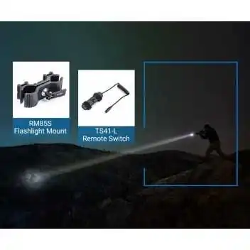 Lampe Tactique T20L Longue Portée, 2 Km - 900 Lumens Nextorch by ADAROM