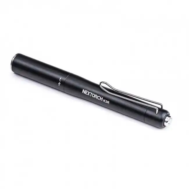 Lampe Tactical Pen K3R Rechargeable USB-C - 350 lumens NEXTORCH by ADAROM