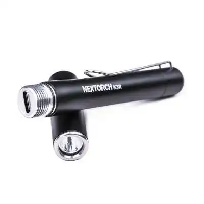 Lampe Tactical Pen K3R Rechargeable USB-C - 350 lumens NEXTORCH by ADAROM