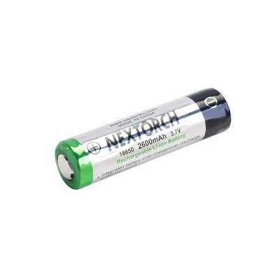 Batterie Rechargeable 18650  Li-Ion 3.7V 2600 mAh