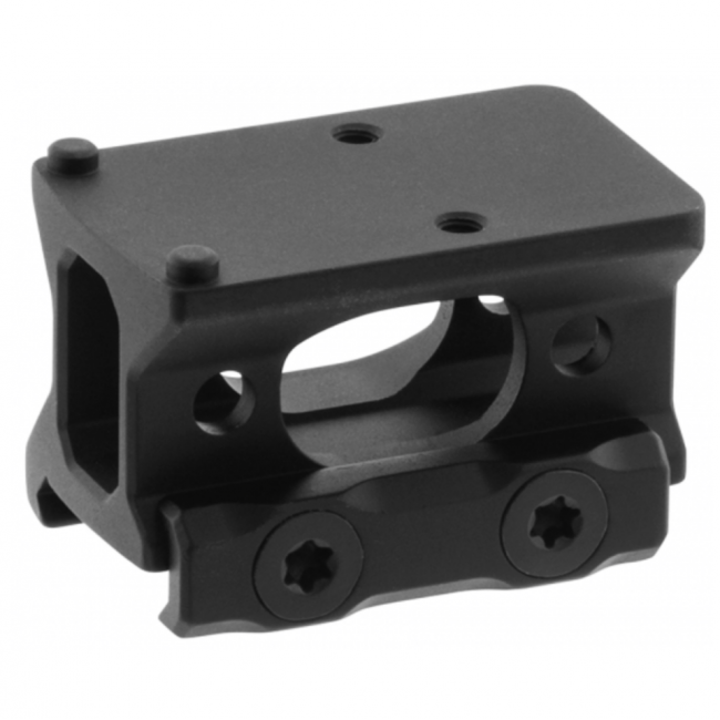 Loupe 3x Flip Side Pour Point Rouge - Montage Picatinny QD Co-Témoin Bas