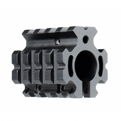 UTG PRO AR15 BLOC DE GAZ À QUATRE RAILS LOW-PRO POUR CANON DE 0,75"-
