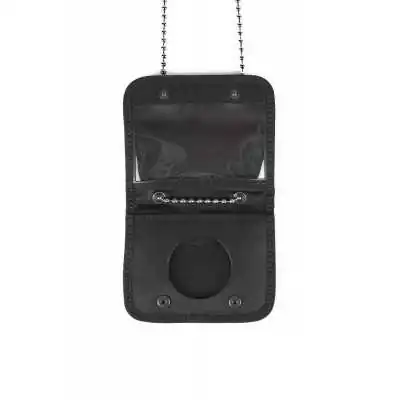 Porte carte professionnel de cou avec emplacement médaille Noir - GK Pro