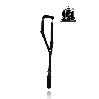 Sangle d'Arme 1 Point 110cm C4 Tactical 01 – Noir