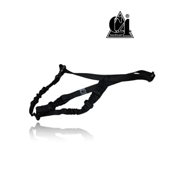 Sangle d'Arme 1 Point 110cm C4 Tactical 01 – Noir