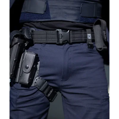 Ceinturon Boucle triple Sécurité TIMECOP Noir - GK Pro
