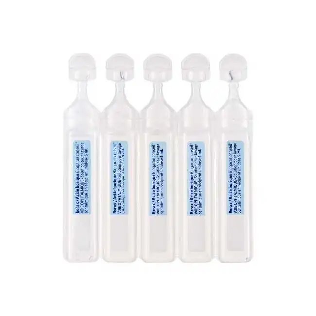 Borax Lavage Oculaire 12mg/18mg par ml - 20x dose de 5ml