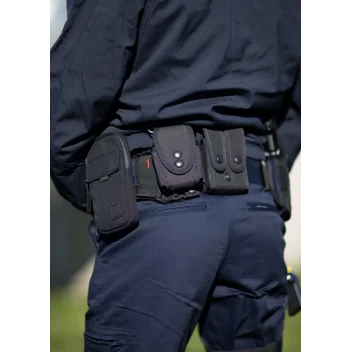 Porte Menottes RED LABEL Molle Noir - GK Pro