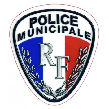 Autocollant 8cm POLICE MUNICIPALE