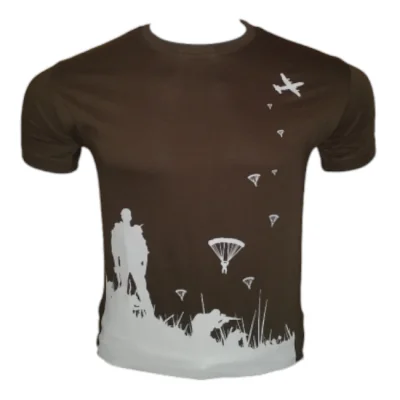 T-shirt PARA débarquement Vert Army