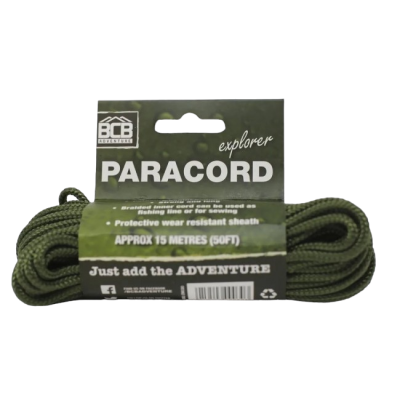 Paracorde Olive Green 15m BCB