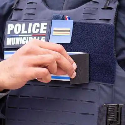 Gilet Parre Balles Quick Release Laser Cut IIIA Full Tactical PM Bleu Marin LPSA by ADAROM