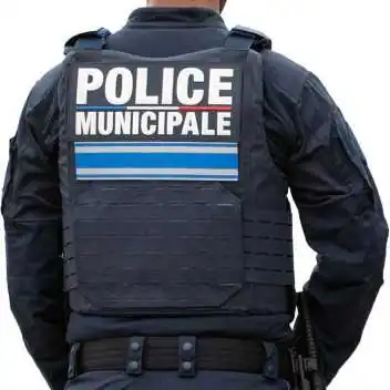 Gilet Parre Balles Quick Release Laser Cut IIIA Full Tactical PM Bleu Marin LPSA by ADAROM