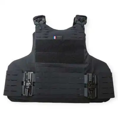 Gilet Parre Balles Quick Release Laser-Cut IIIA Full Tactical Noir LPSA LP-01BALGPB54011 by Adarom