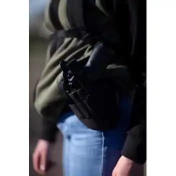 Holster Étui universel & ambidextre avec porte-chargeur Ceinture Noir - GK Pro