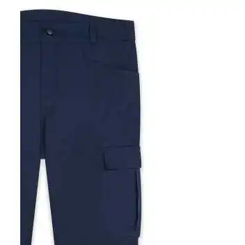 Pantalon sécurité privée marine avec bandes HV GK SAFETEK
