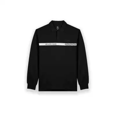 Polo manches longues sécurité privée Noir GK SAFETEK