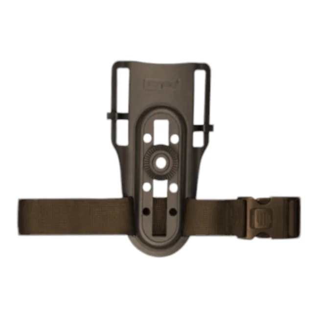 Porte Holster Bas 360° Polymère Coyote CYTAC