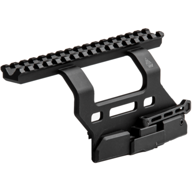 Support Aluminium Léger Support Picatinny Court 4 Fentes - Hauteur 1 Pouce, Alliage D'Aluminium | Pour Montage D'Optiques Sur Rail, Léger Et Robuste Support Aluminium Léger Support Picatinny Court 4 Fentes - Hauteur 1 Pouce, Alliage D'Aluminium | Pour Montage D'Optiques Sur Rail, Léger Et Robuste
