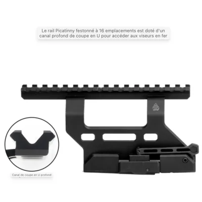 Support latéral Universel de Lunette pour AK Picatinny UTG*