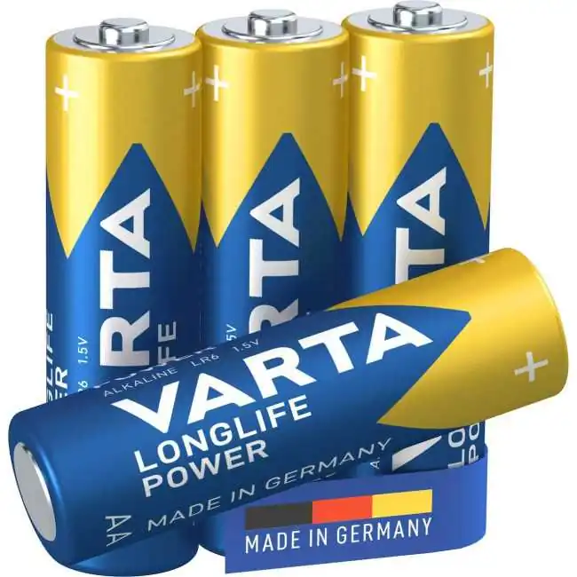 VAR-FBP_AZPILES_25 Pile Alkaline Industrial Pro X 4 - LR6 - VARTA by ADAROM
