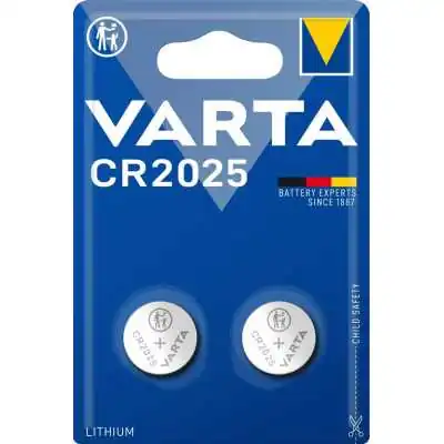 VAR-FBP_AZPILES_89 Piles Lithium X 2 CR2025 3V - VARTA by ADAROM