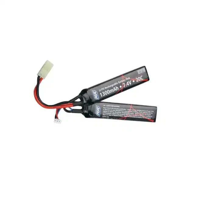 ASG-17206 BATTERIE LI-PO 7.4V 1300MAH 2 STICKS ASG by ADAROM