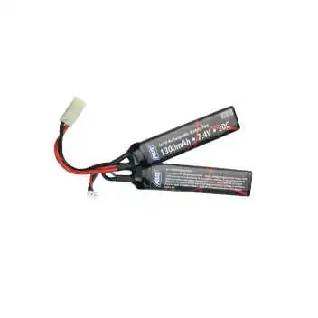 ASG-17206 BATTERIE LI-PO 7.4V 1300MAH 2 STICKS ASG by ADAROM