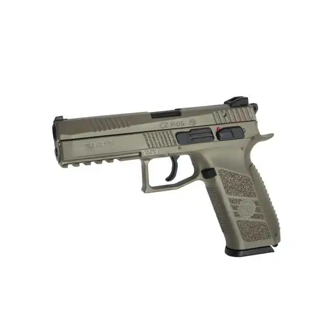 ASG-18137 Réplique pistolet 6mm CZ P09 gaz 0.8 joules blowback Tan ASG by ADAROM